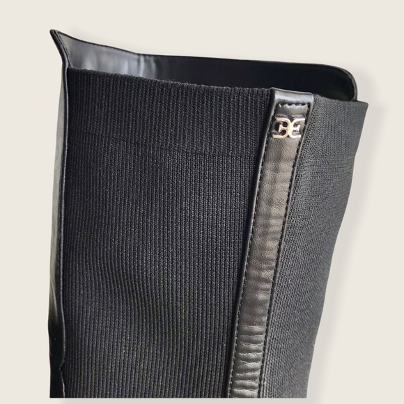 Sam Edelman Pam Leather Suede Over the Knee Boots - Picture 10 of 15